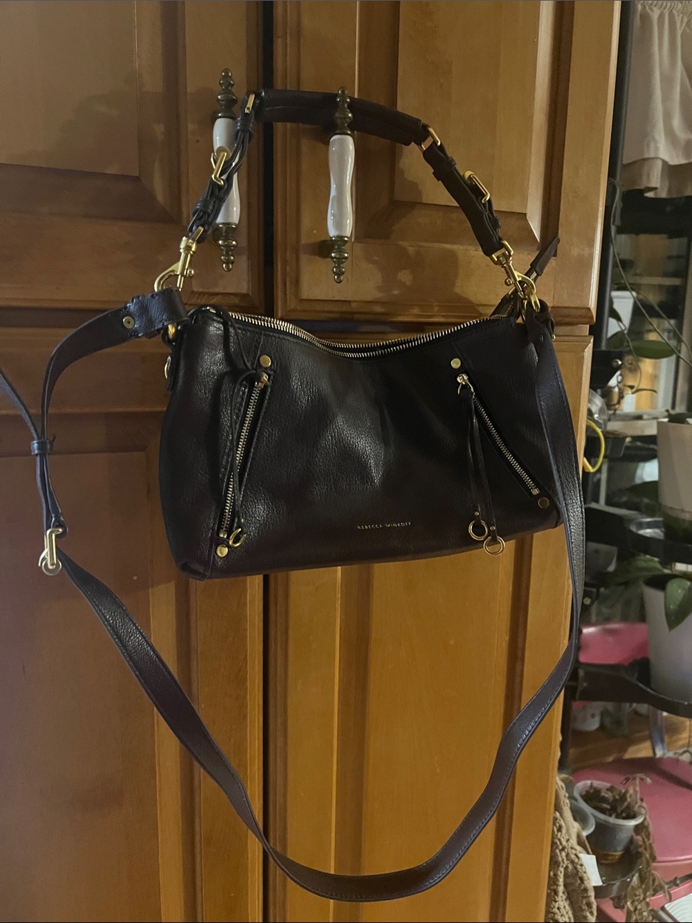 Rebecca Minkoff Leather Shoulder with Crossbosy strap Rivington - Picture 7 of 11